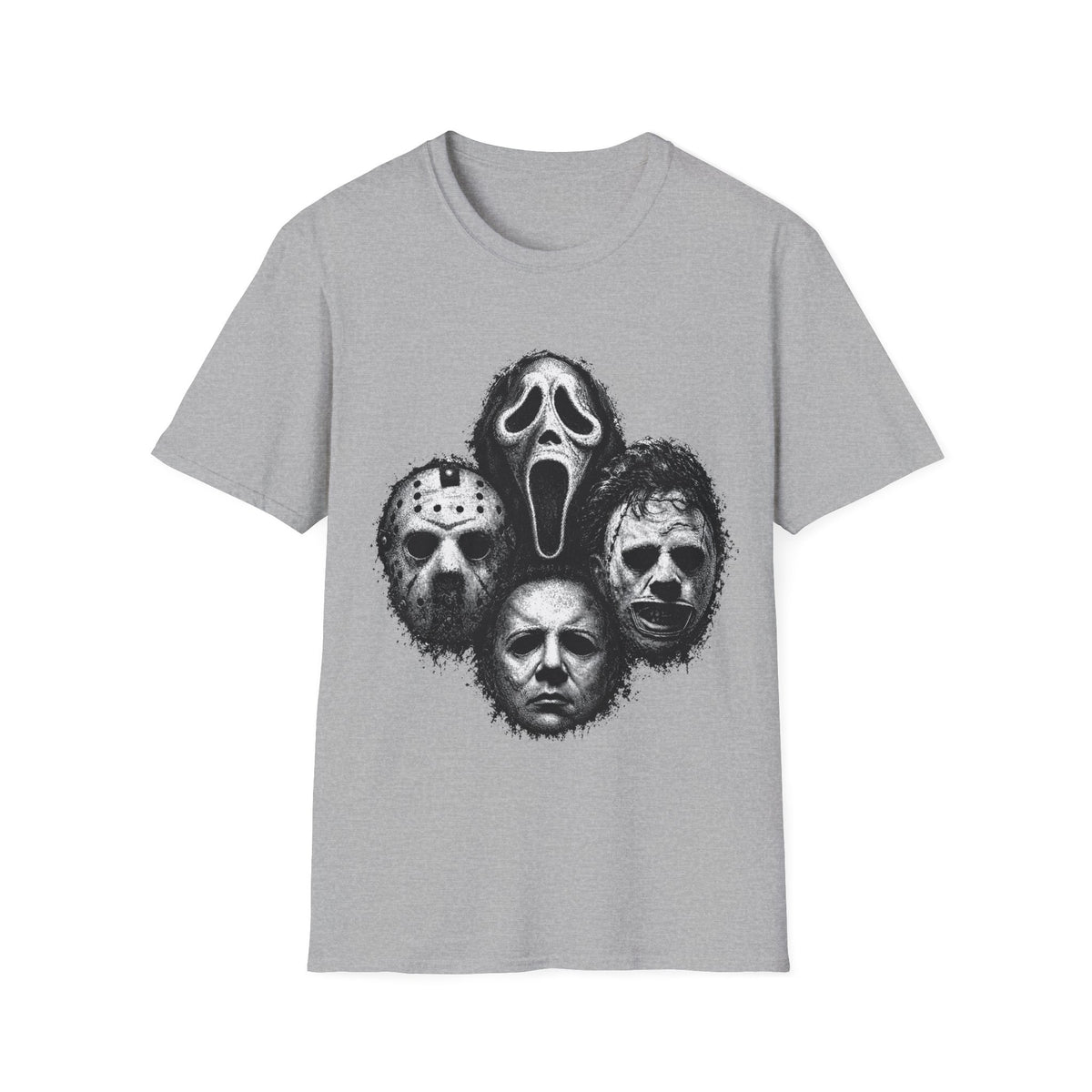Horror Icons Collage T-Shirt