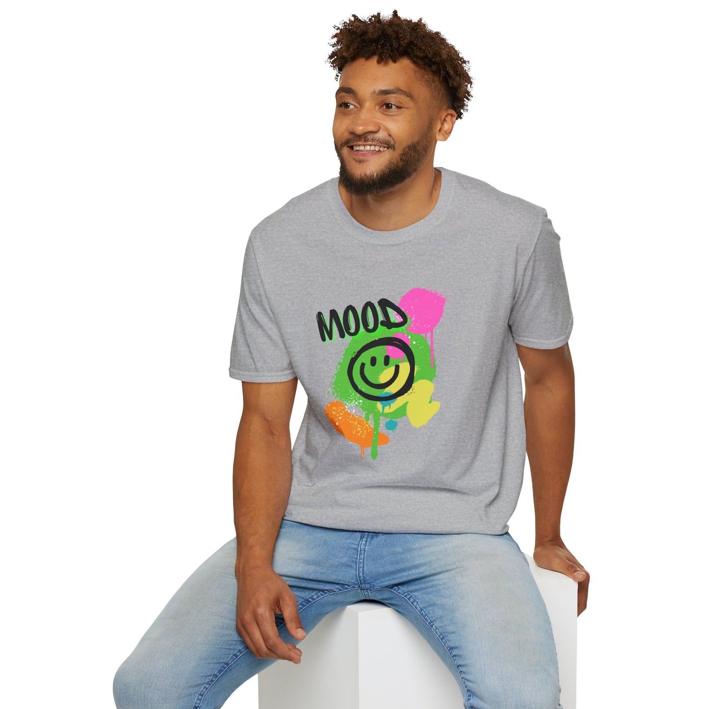 Happy Vibes Mood Graphic Unisex Tee