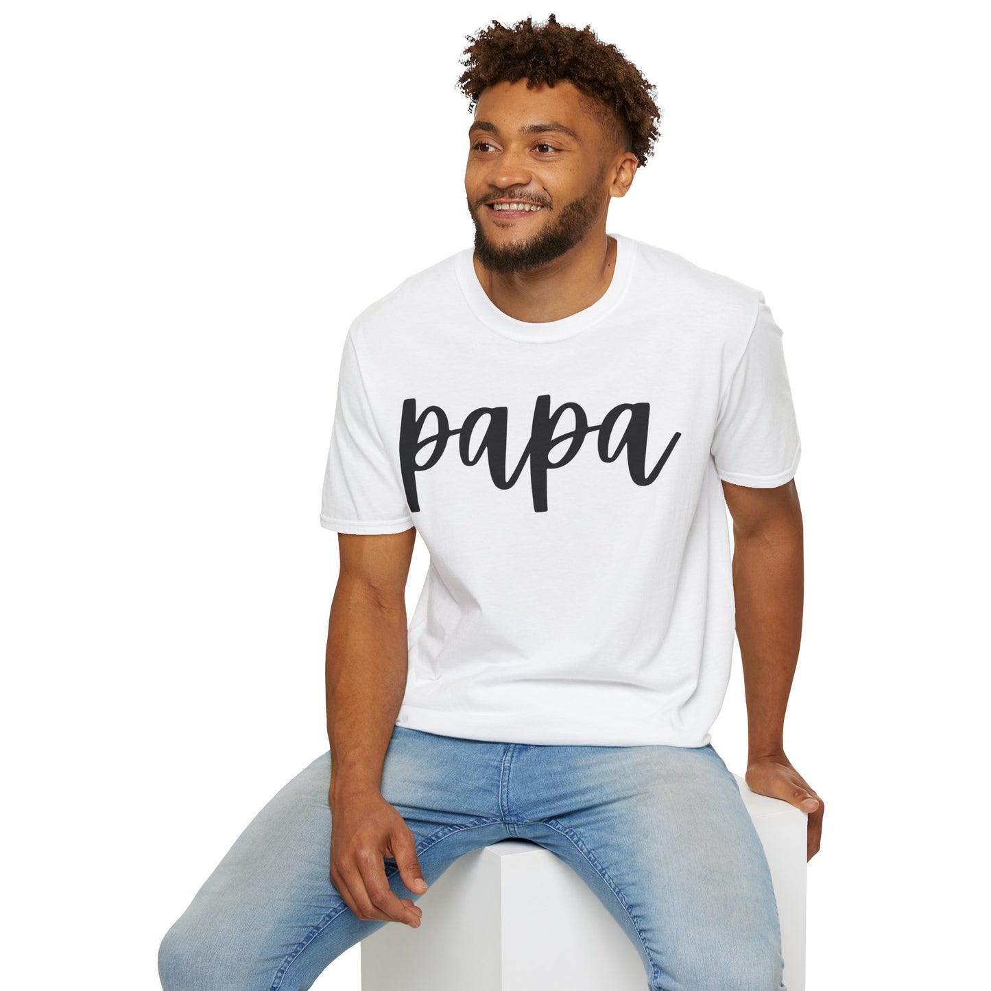 Papa Script T-Shirt