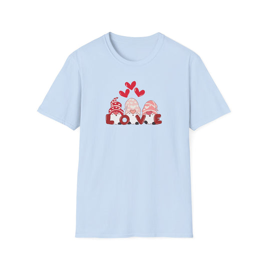 Love Gnome T-Shirt — Valentine’s Day Heart Gnomes Tee