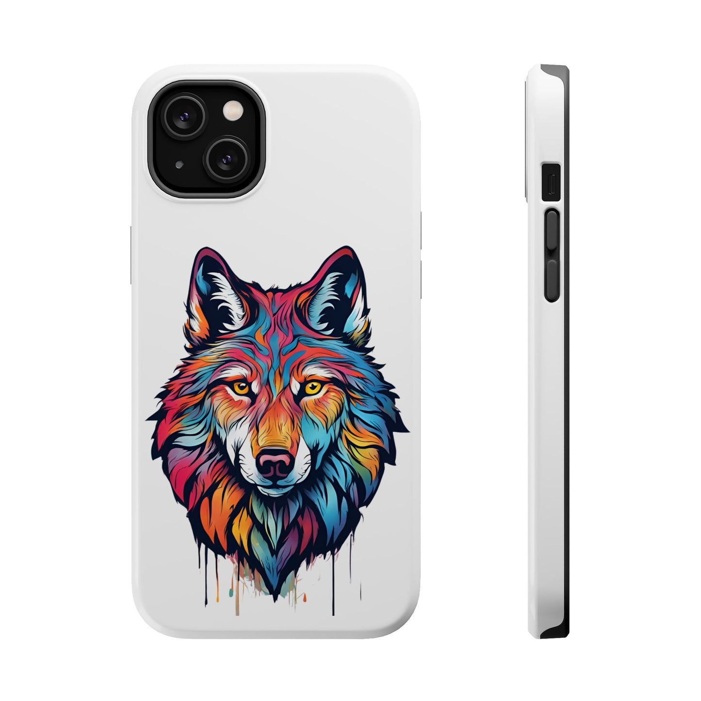 Wildly Colorful: Wolf Designs Phone Cases