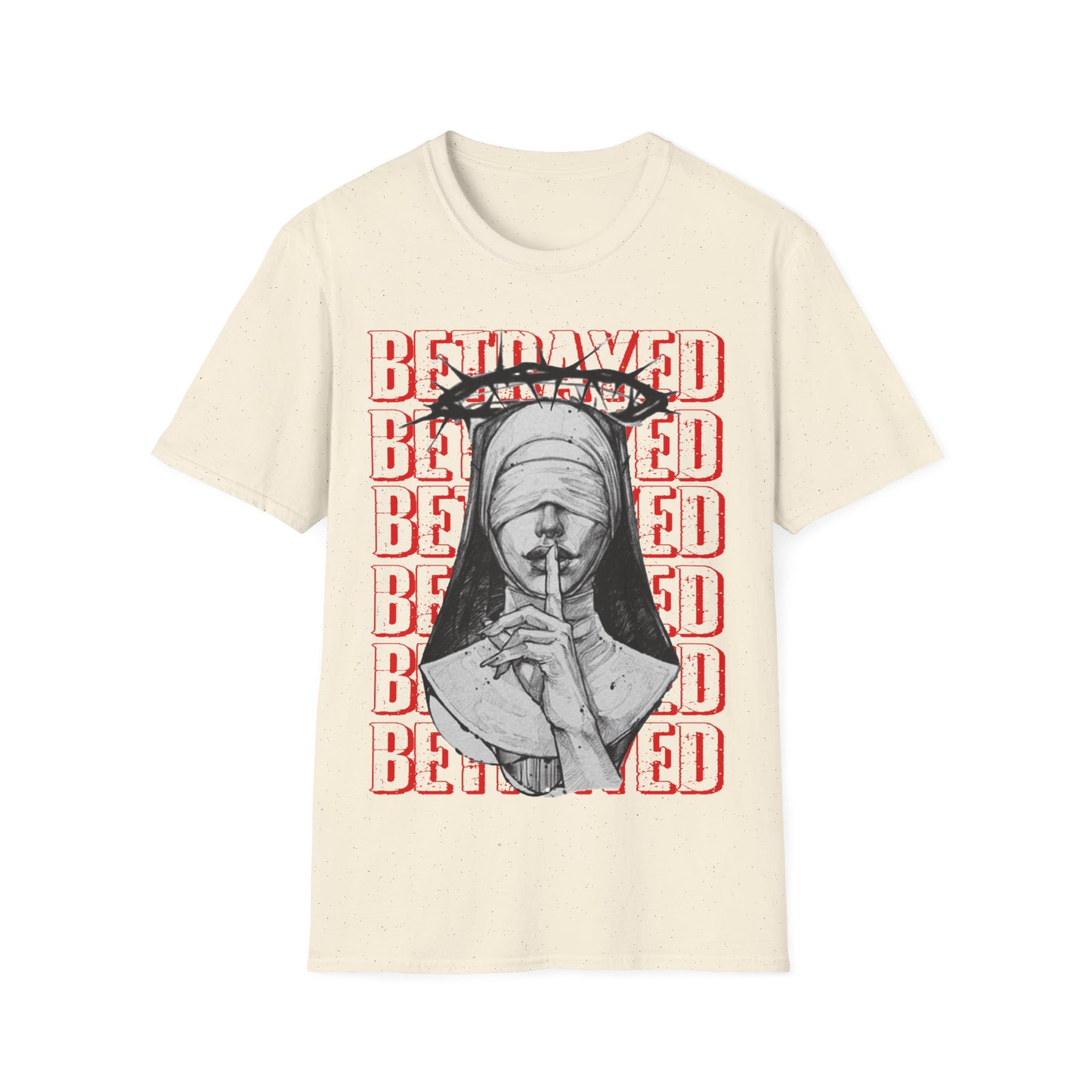 Whispers of Betrayal Dark Nun Graphic Unisex Tee