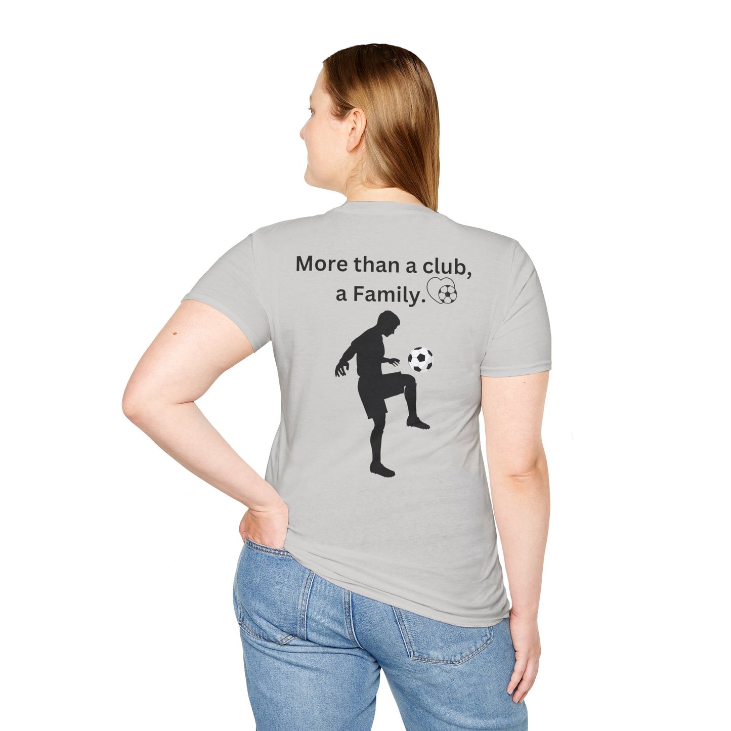 La Celeste S.C More than a Club, A Family - Unisex Softstyle T-Shirt