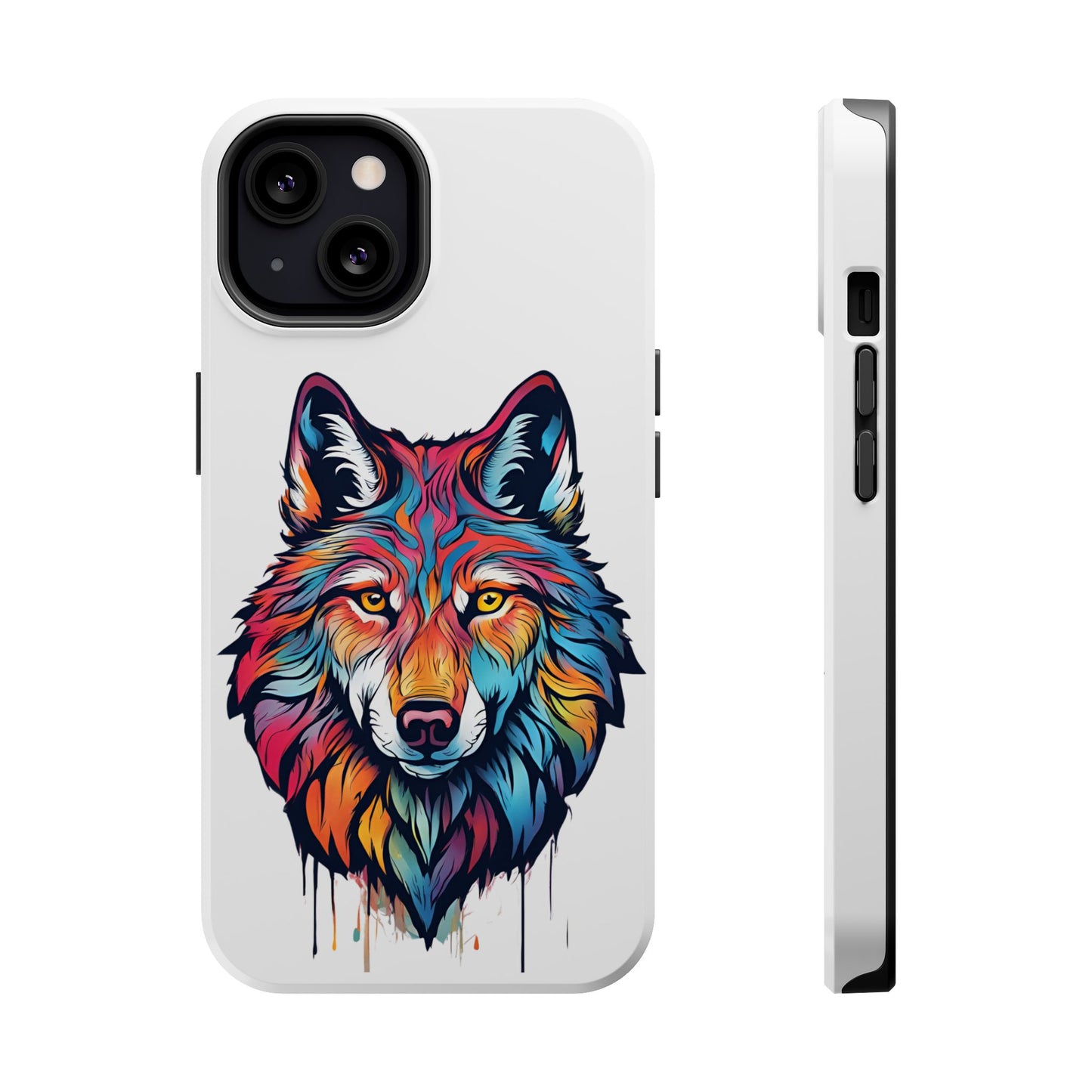 Wildly Colorful: Wolf Designs Phone Cases