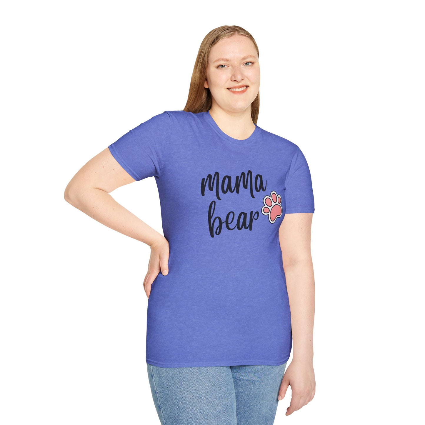 Mama Bear Pawsitive Vibes T-Shirt