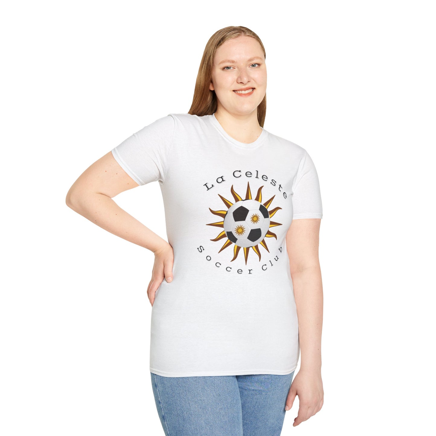 La Celeste S.C More than a Club , A Family - Unisex Softstyle T-Shirt