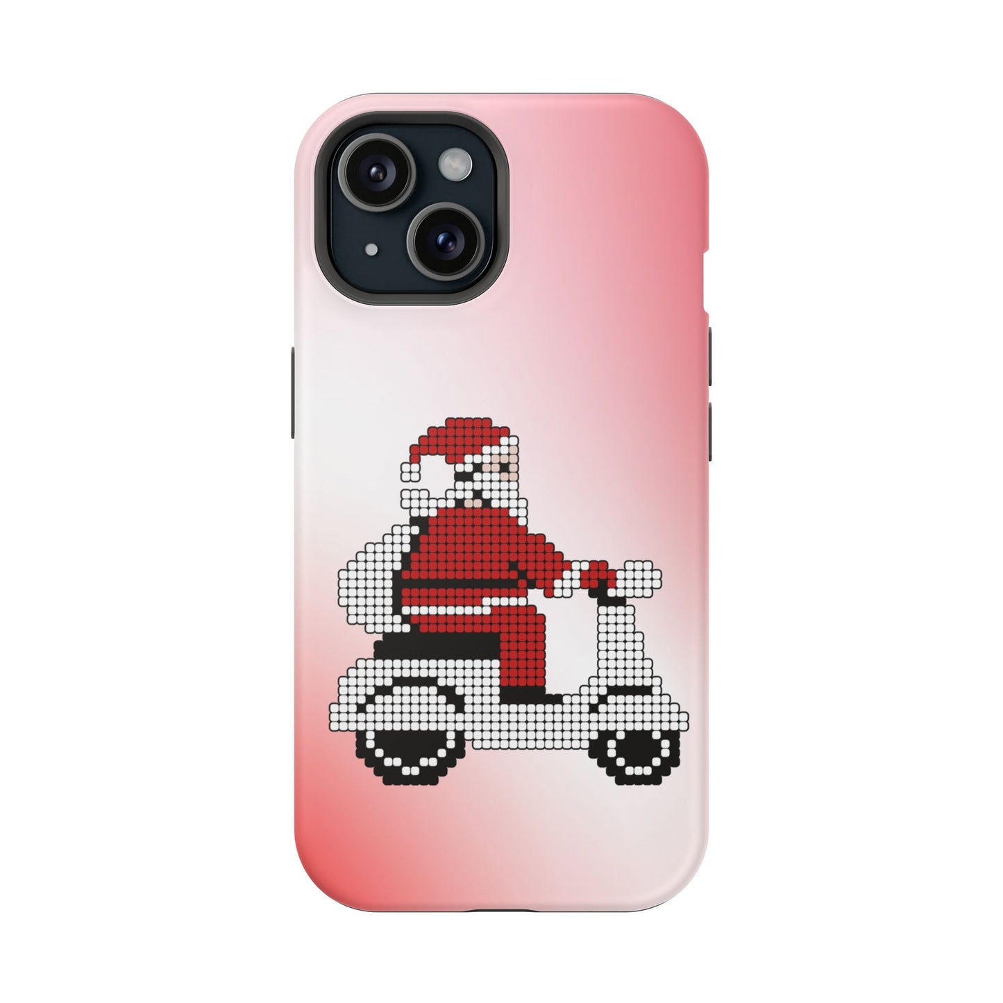 Sleighin' It: Santa's Motorcycle Journey Phone Case