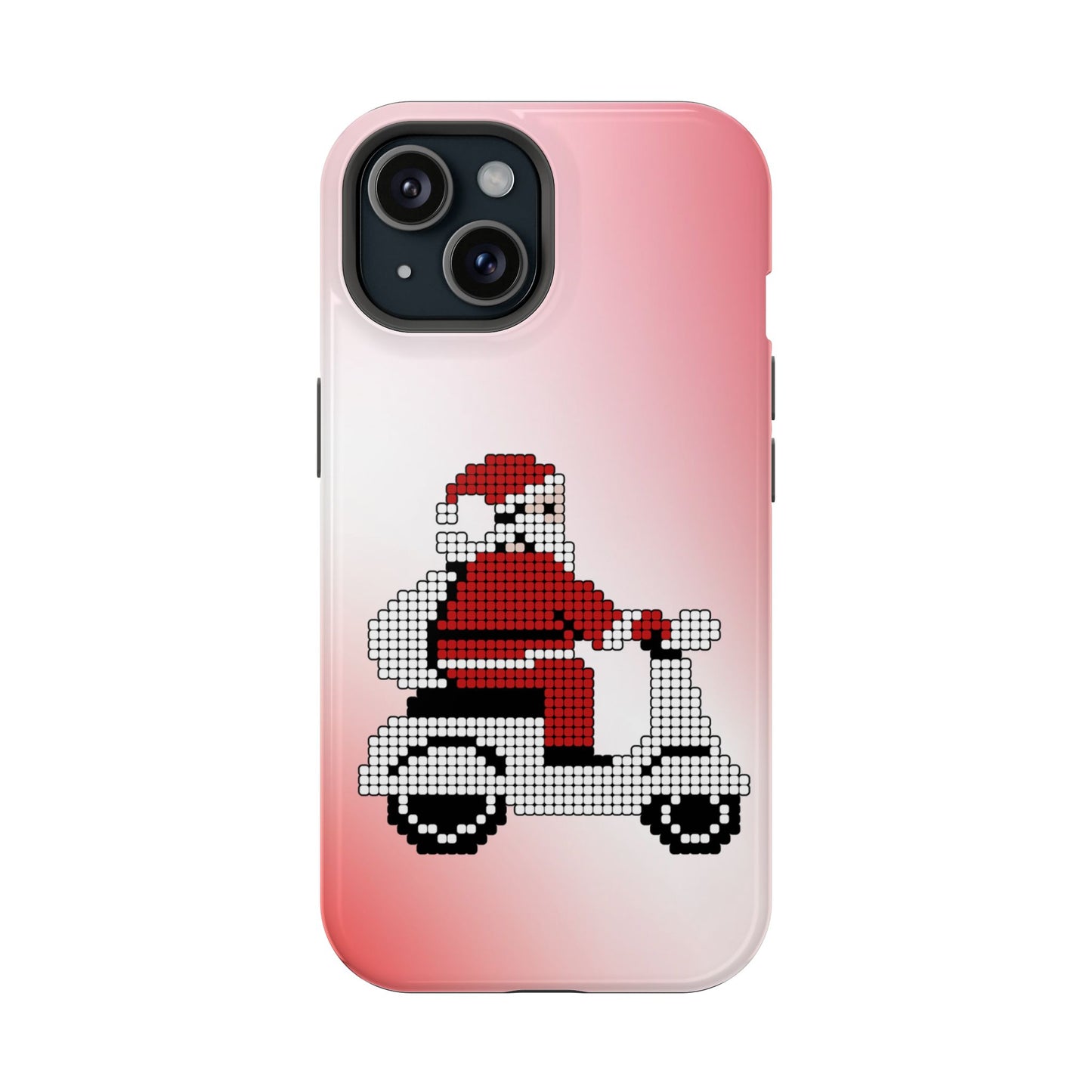 Sleighin' It: Santa's Motorcycle Journey Phone Case