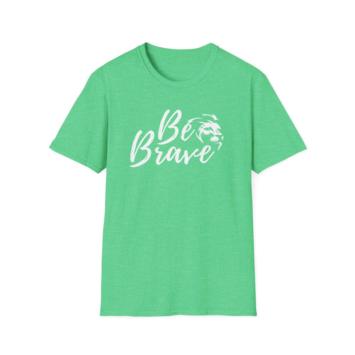 Be Brave Lion T-Shirt – Inspirational Courage Tee for Women & Men