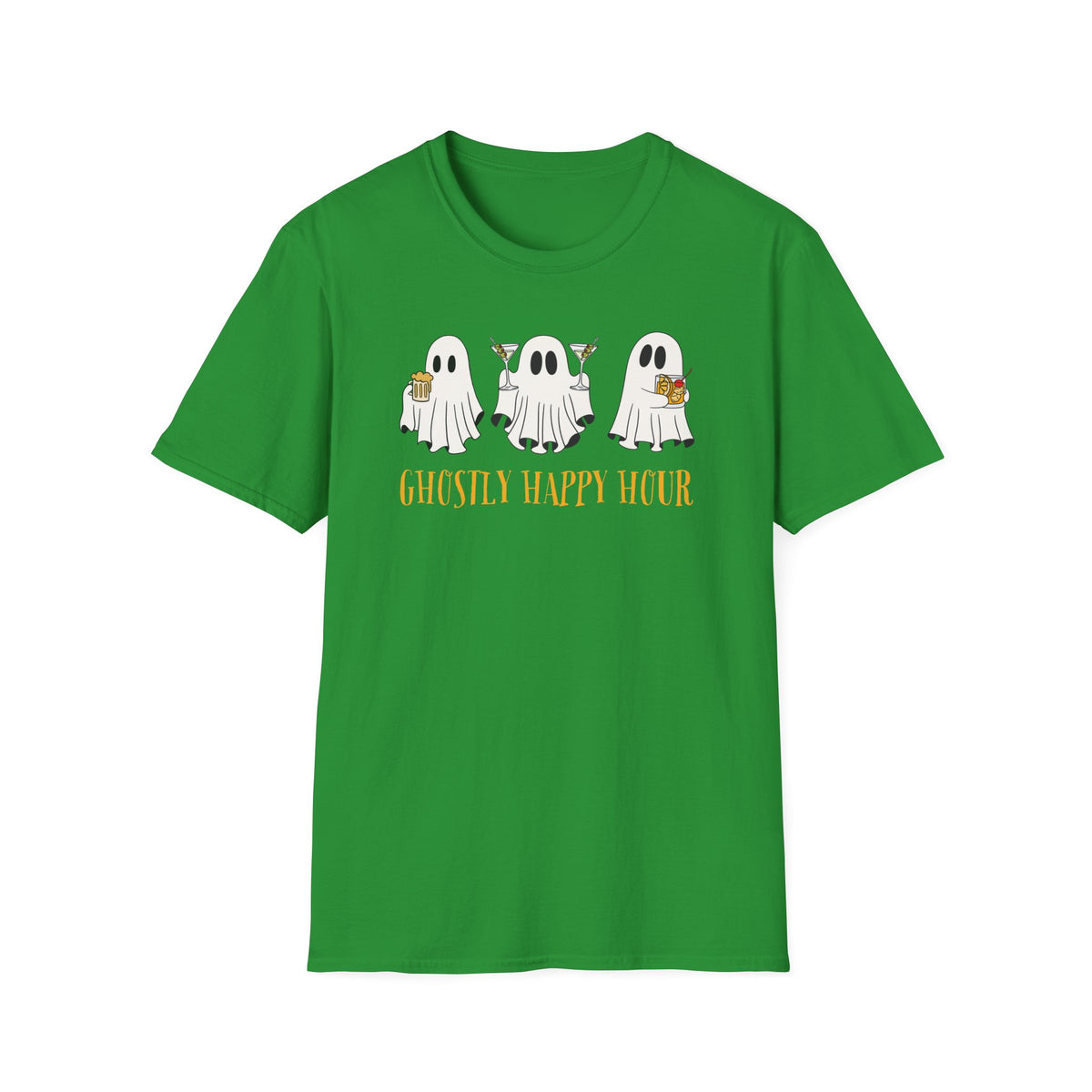 T-Shirt — Ghostly Happy Hour Graphic Tee