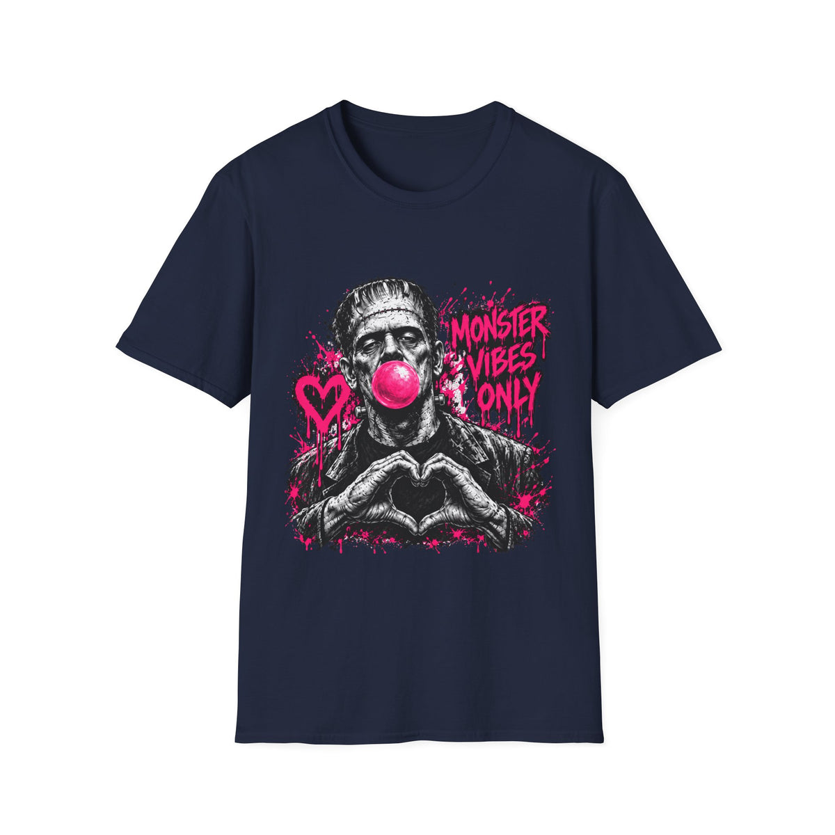 Monster Vibes Only Graphic T-Shirt