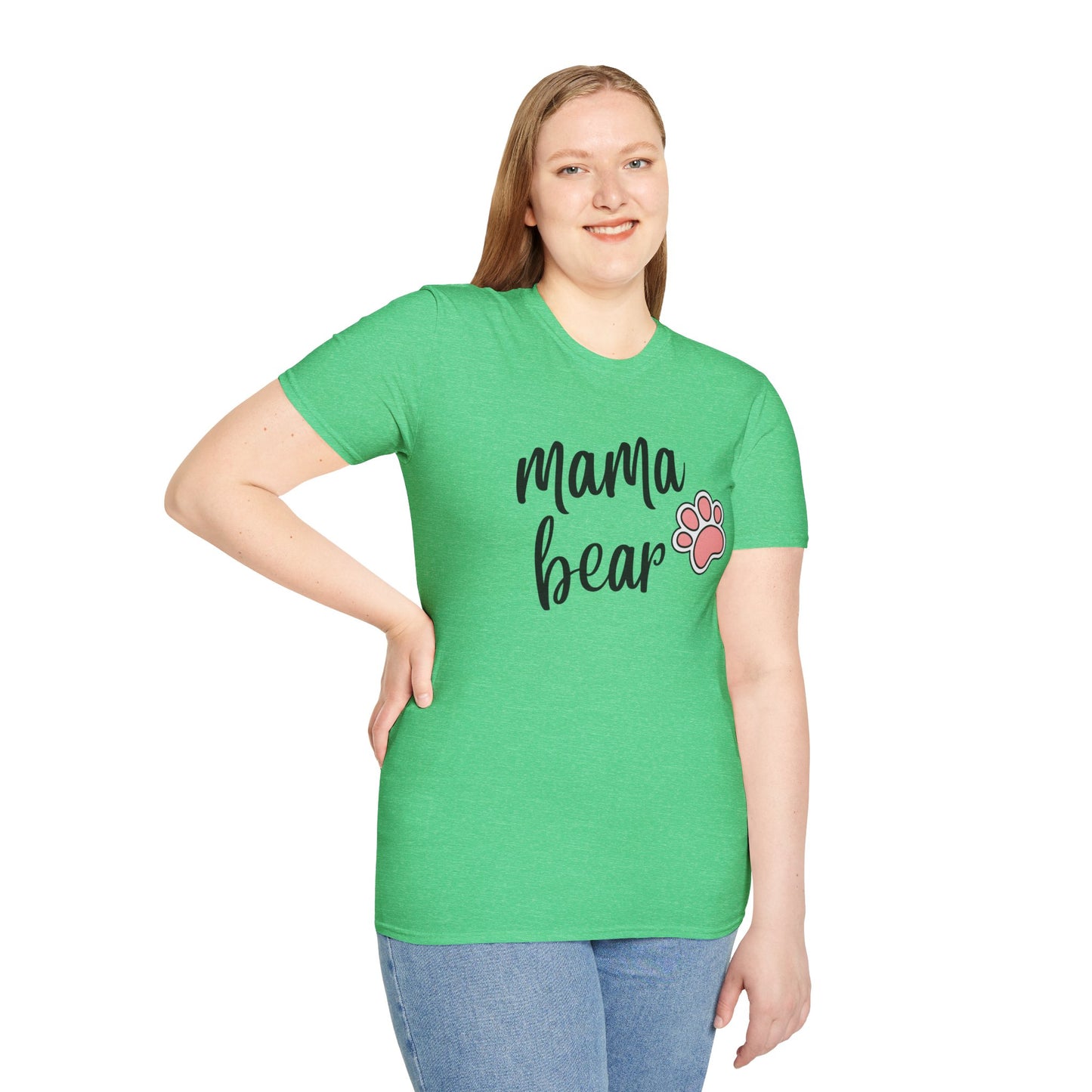 Mama Bear Pawsitive Vibes T-Shirt