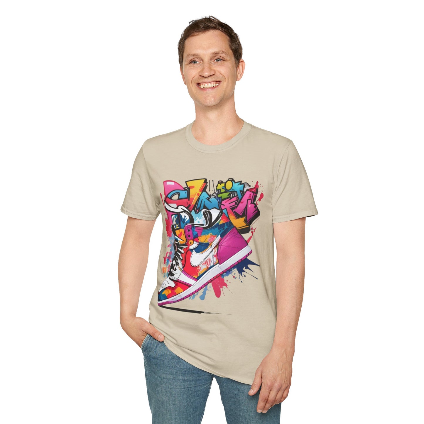 Sneaker Head Graphic Unisex T-Shirt