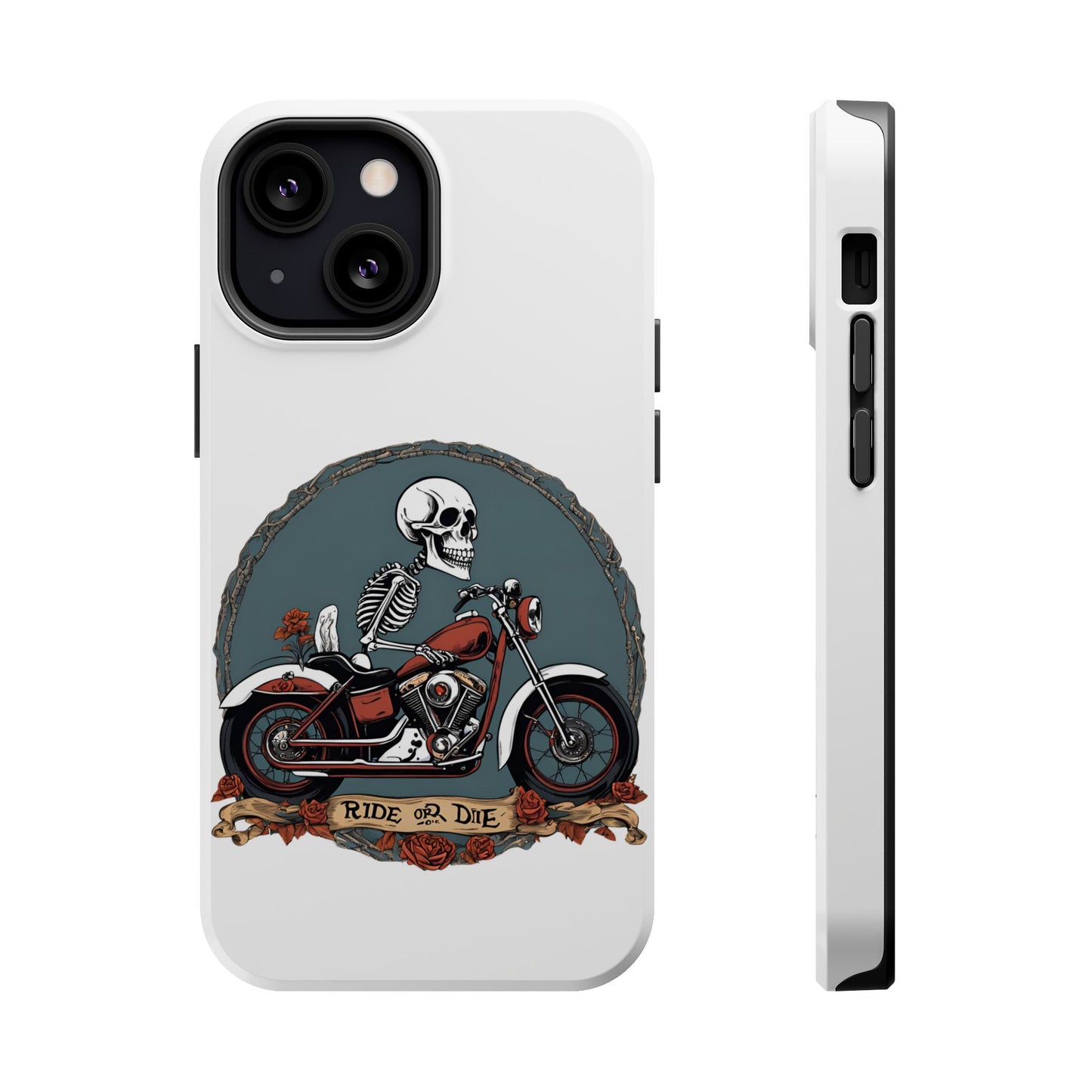 Ride or Die: Skeleton iPhone Case