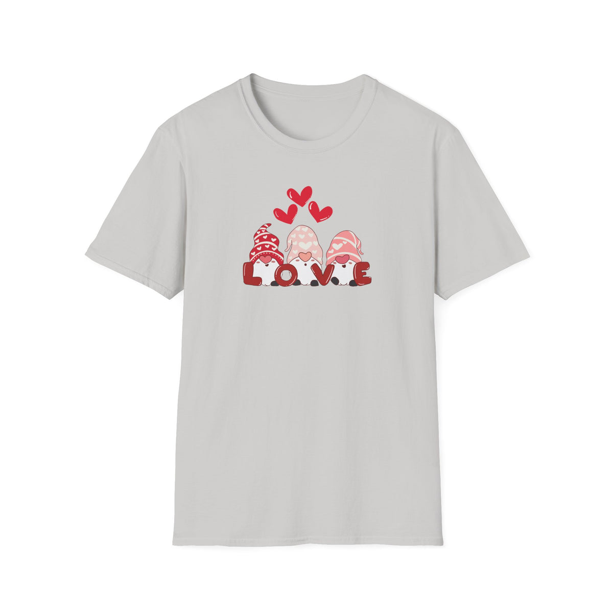 Love Gnome T-Shirt — Valentine’s Day Heart Gnomes Tee