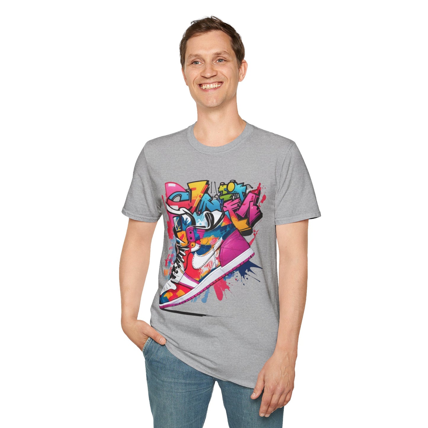 Sneaker Head Graphic Unisex T-Shirt