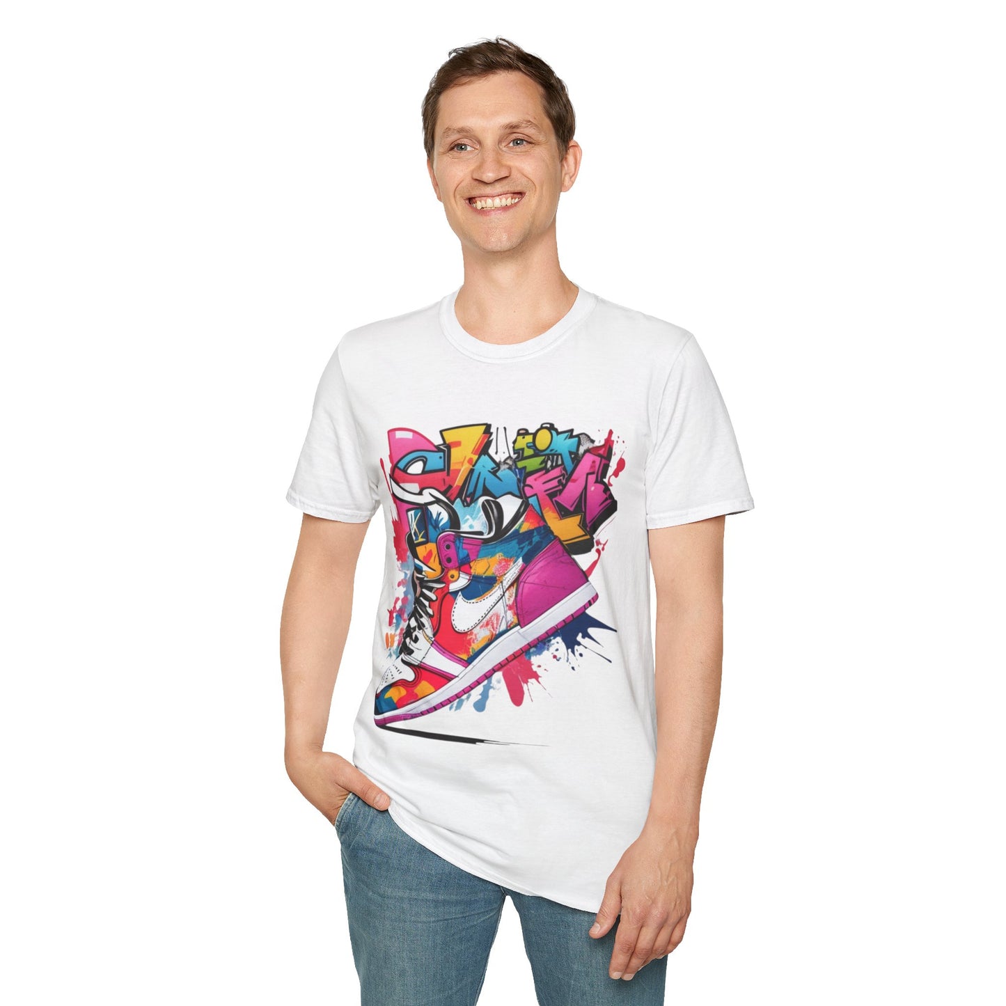 Sneaker Head Graphic Unisex T-Shirt