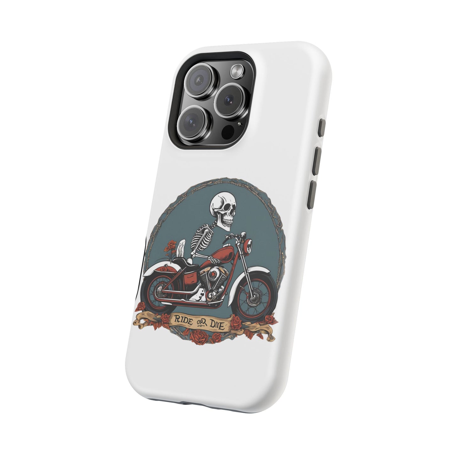 Ride or Die: Skeleton iPhone Case