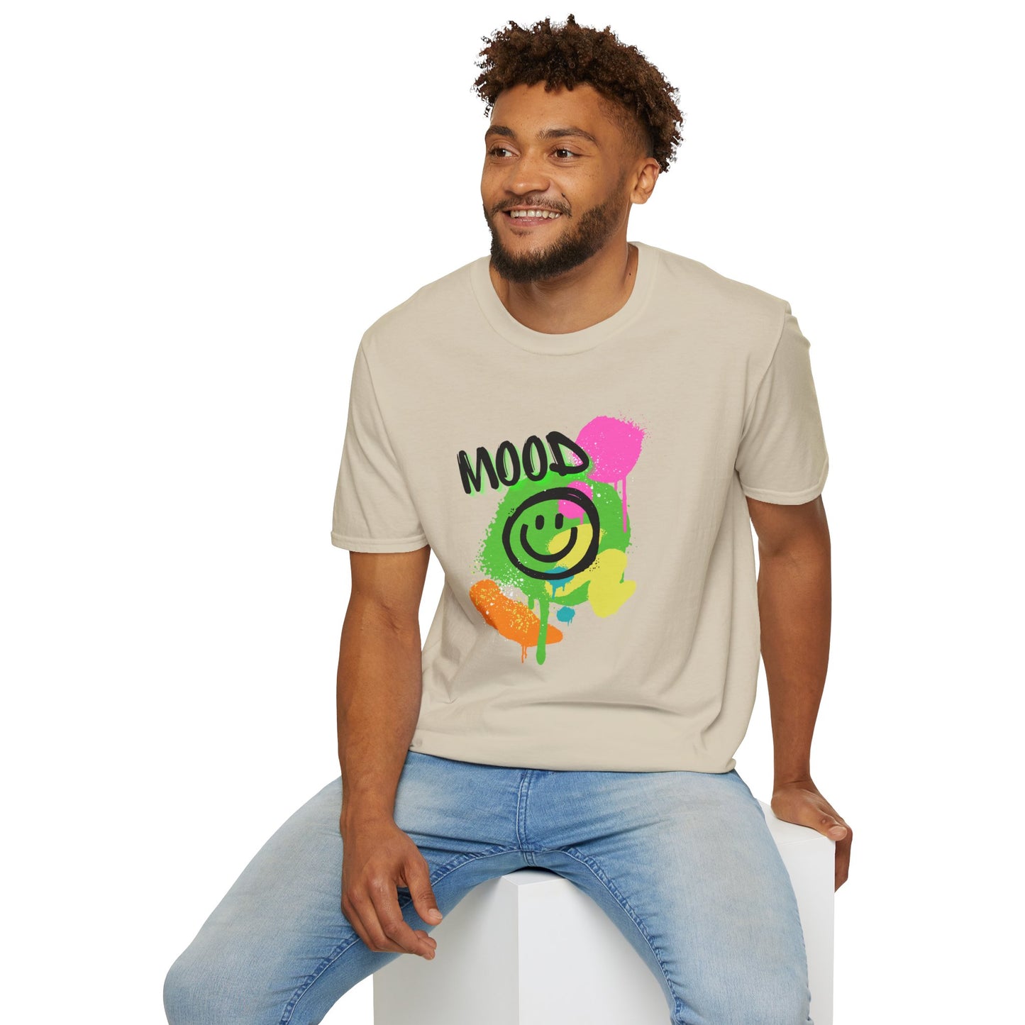 Happy Vibes Mood Graphic Unisex Tee