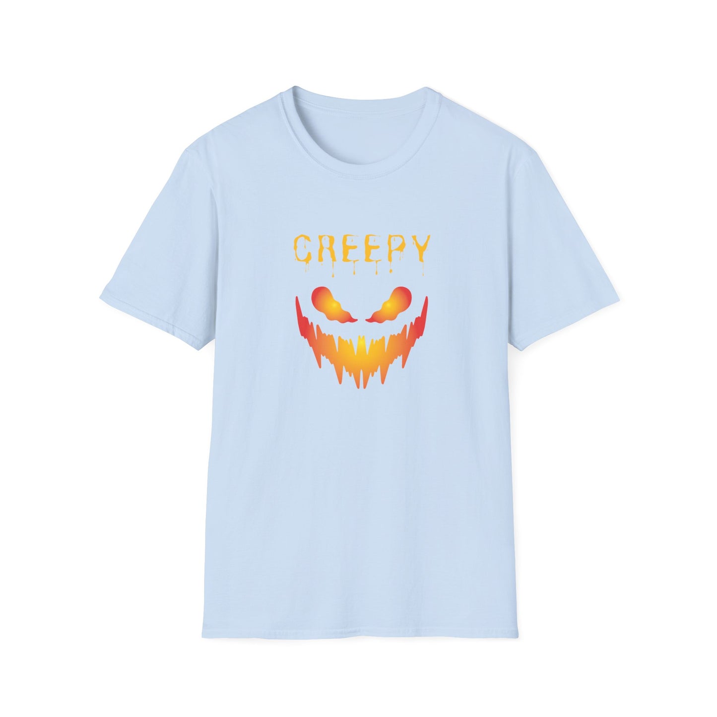 Creepy Smile Halloween Unisex T-Shirt