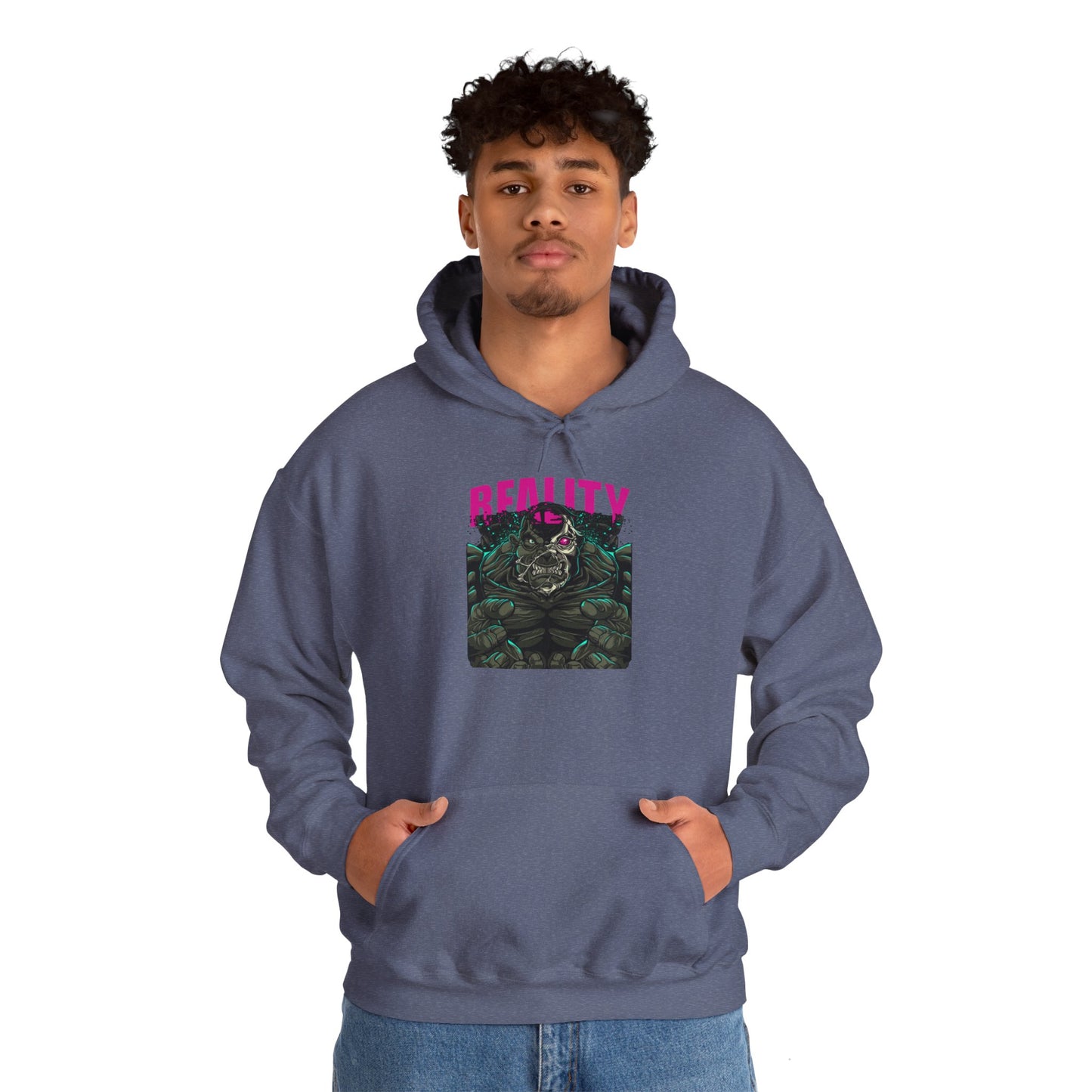 Reality Muscle Dog Graphic Hoodie