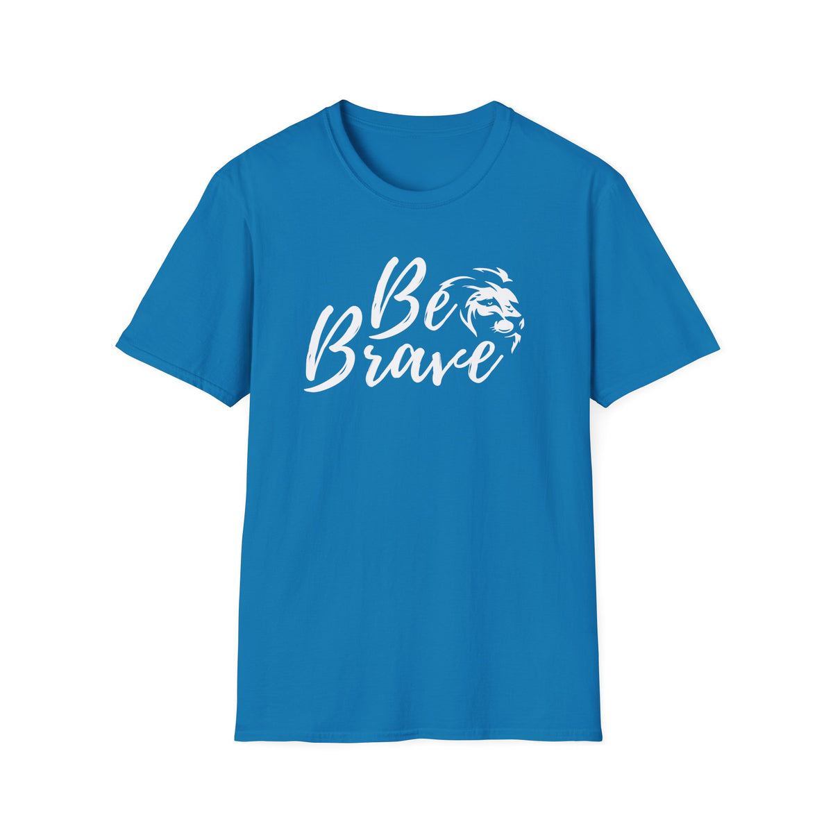 Be Brave Lion T-Shirt – Inspirational Courage Tee for Women & Men