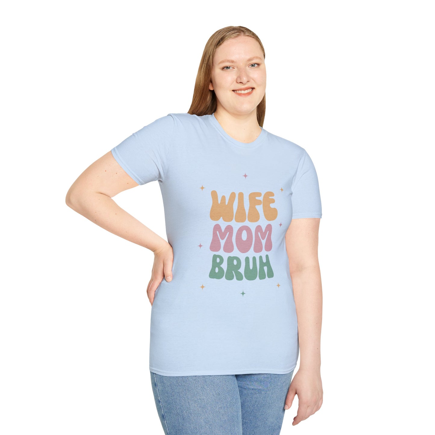 Wife Mom Bruh T-Shirt