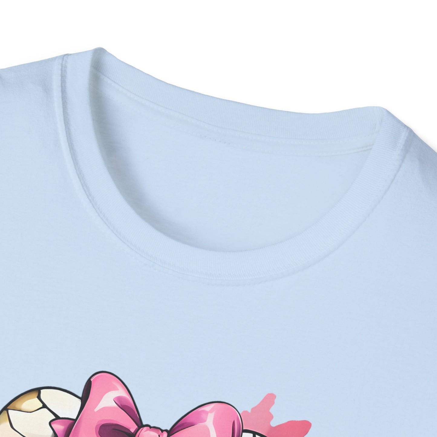 Skull Girl Graphic T-Shirt — Pink Bow Punk Skull Tee
