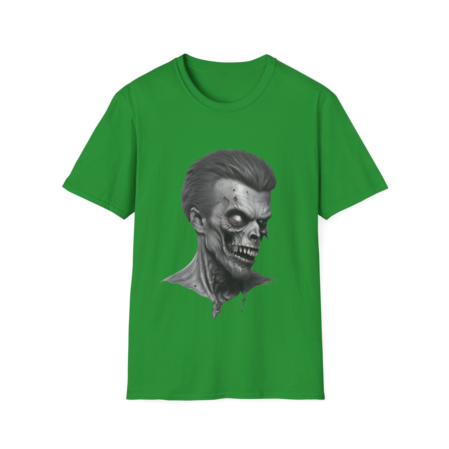Creepy Undead Zombie Graphic Unisex Tee