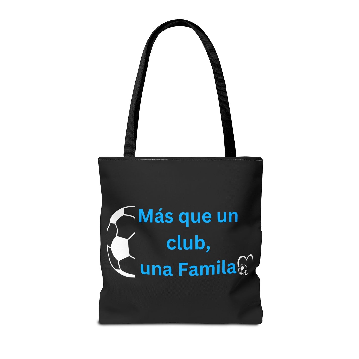 La Celeste S.C. Black Tote Bag | Más que un club una Familia!