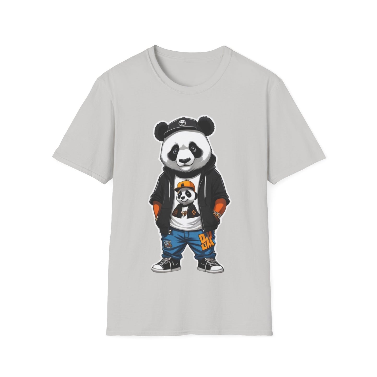 Panda Vibes Relaxed and Happy Unisex Tee