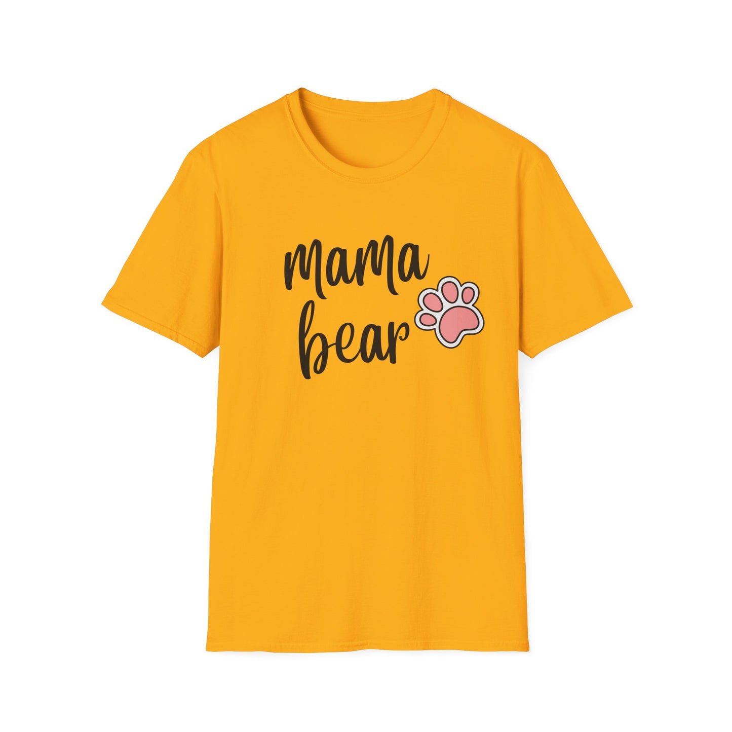 Mama Bear Pawsitive Vibes T-Shirt