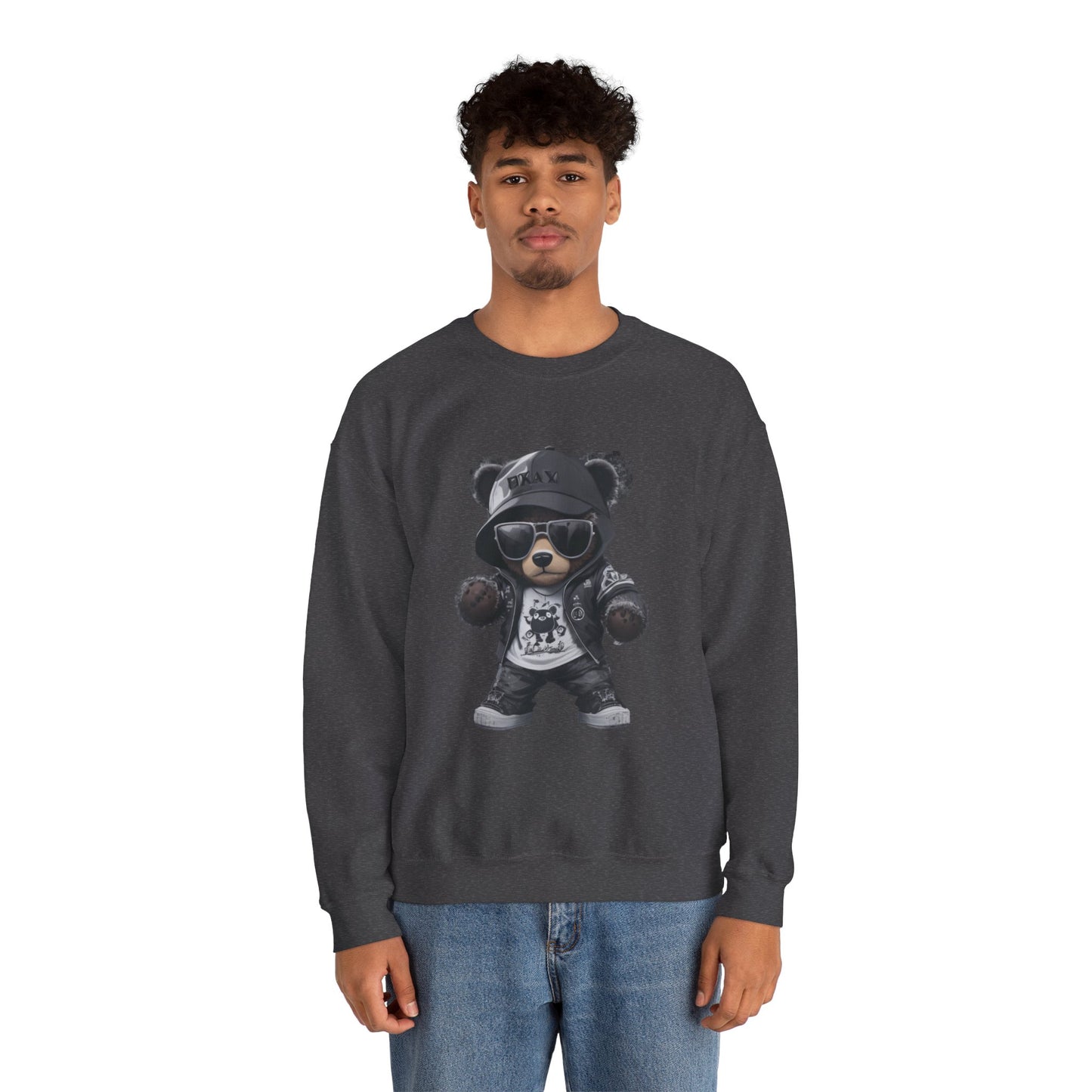 Street Bear Graphic Unisex Sweatshirt