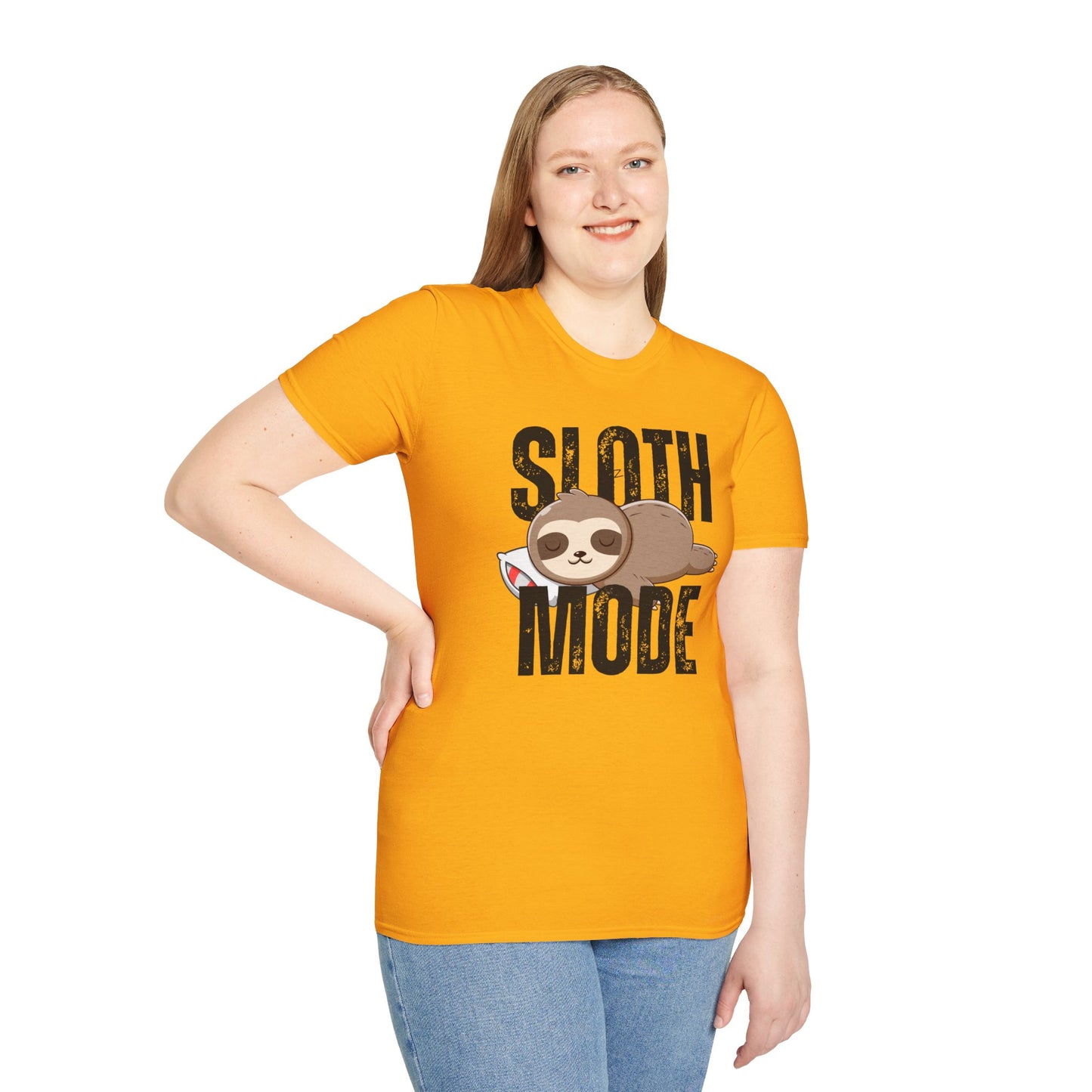 In Sloth Mode Sleepy Sloth Graphic Unisex T-Shirt