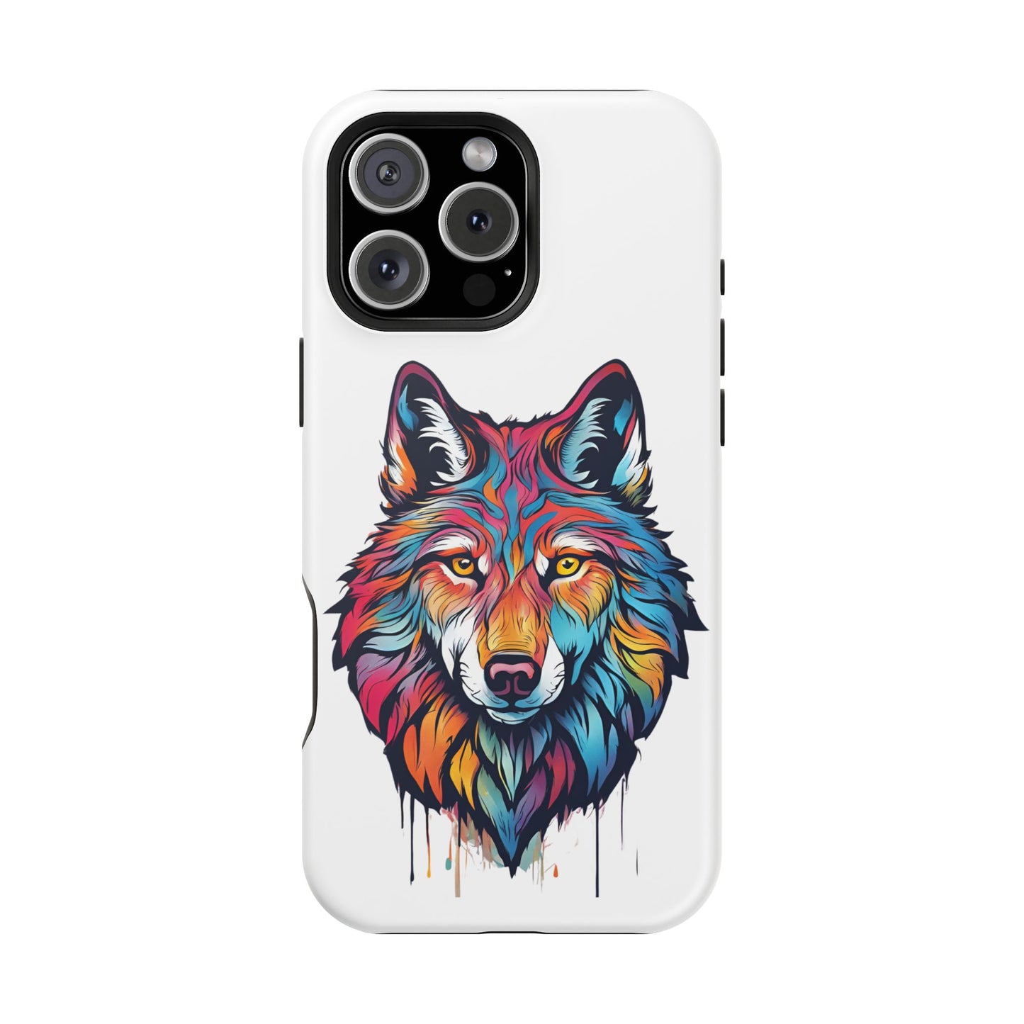 Wildly Colorful: Wolf Designs Phone Cases