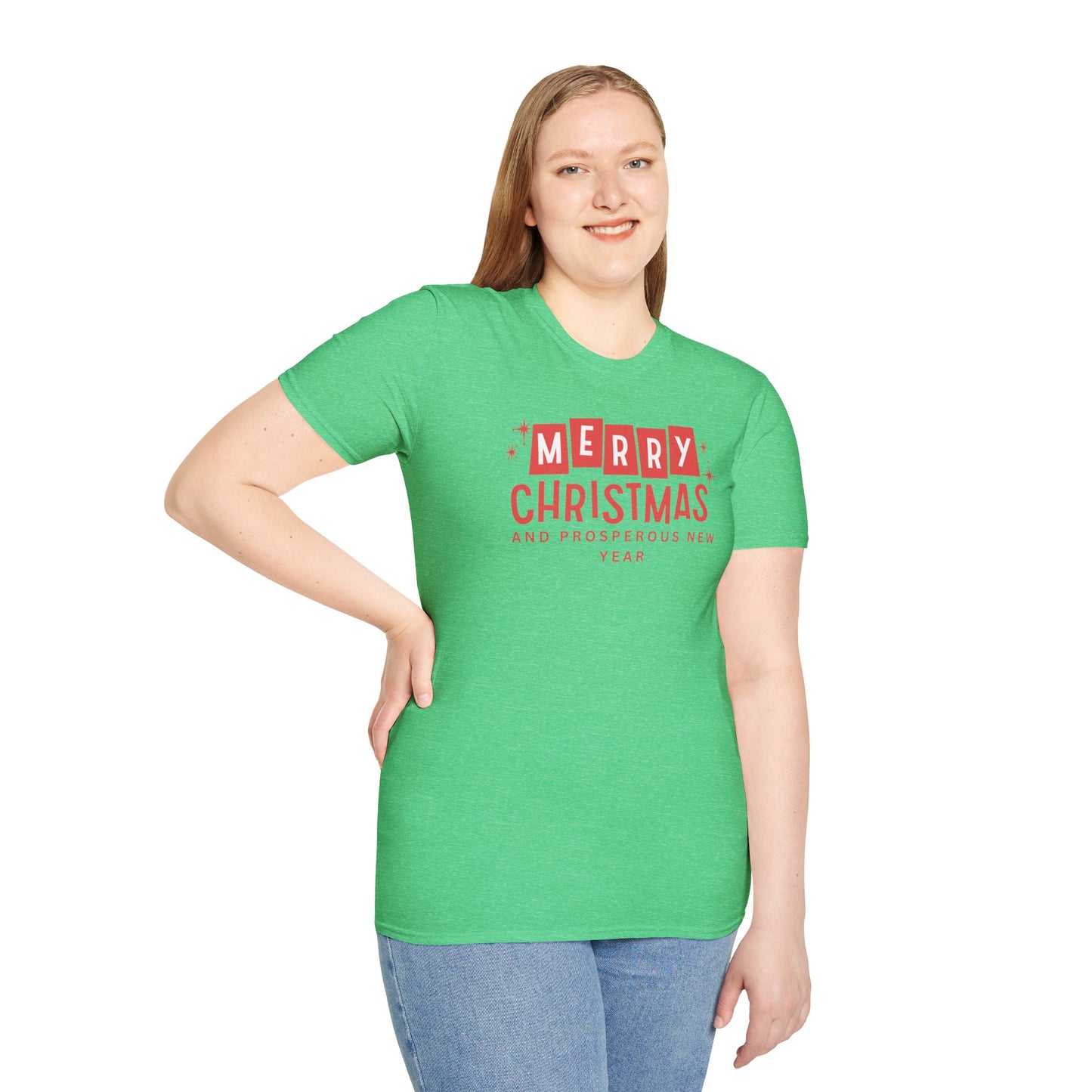 Merry Christmas & Prosperous New Year Unisex Tee