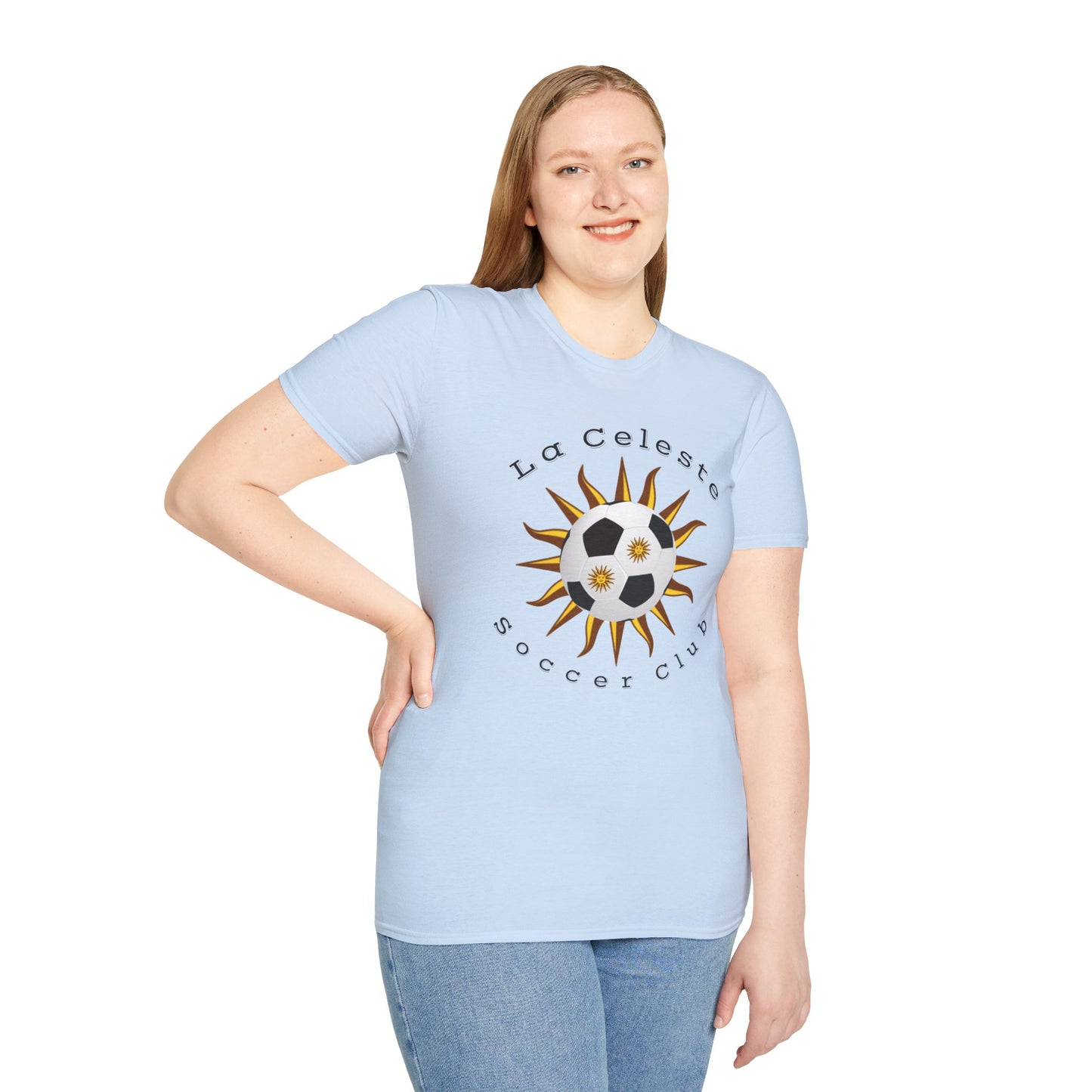 La Celeste S.C More than a Club, A Family - Unisex Softstyle T-Shirt