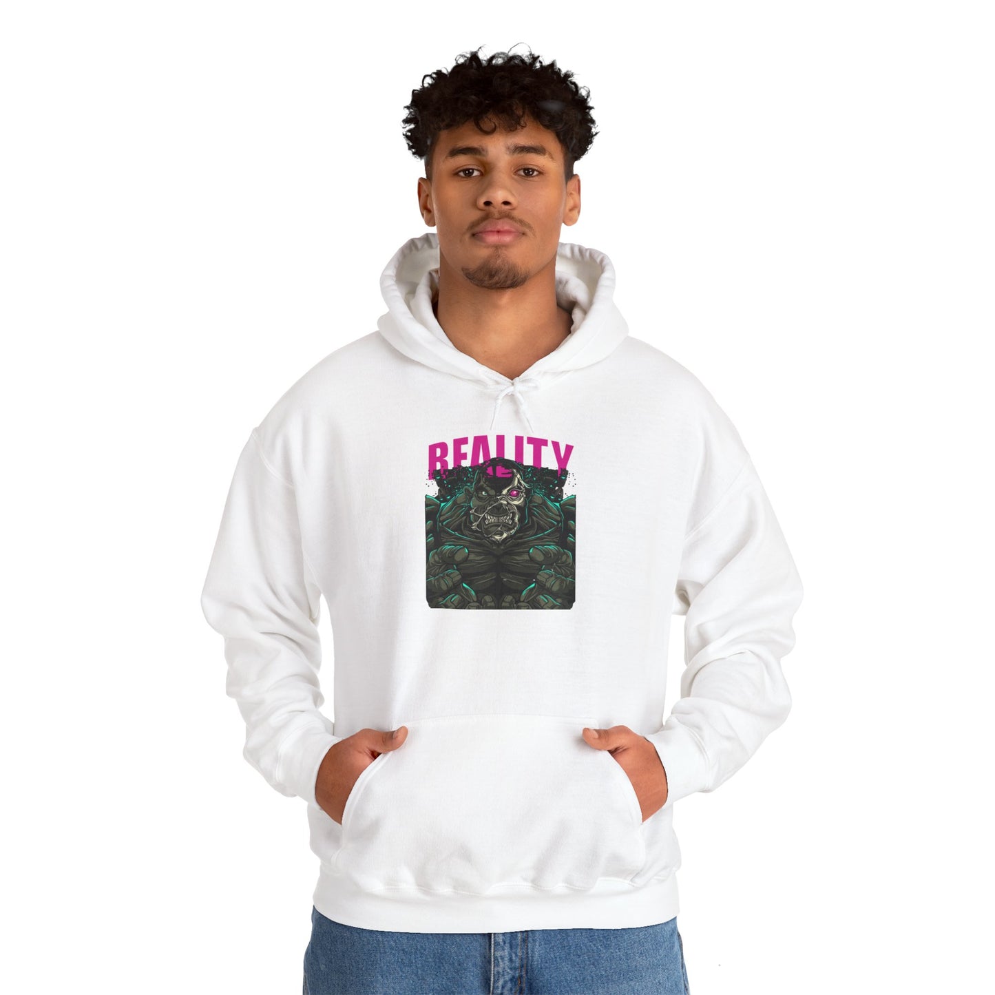 Reality Muscle Dog Graphic Hoodie