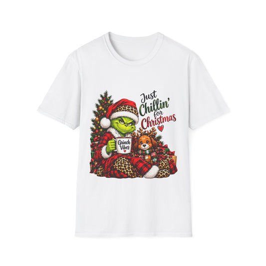 Just Chillin’ Christmas Grinch T-Shirt