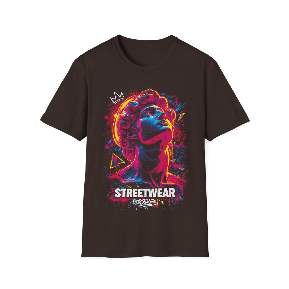 Streetwear Colorful Pop Art Portrait T-Shirt