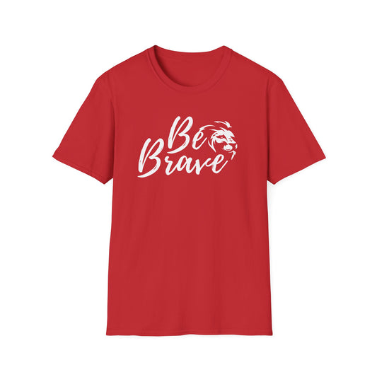 Be Brave Lion T-Shirt – Inspirational Courage Tee for Women & Men