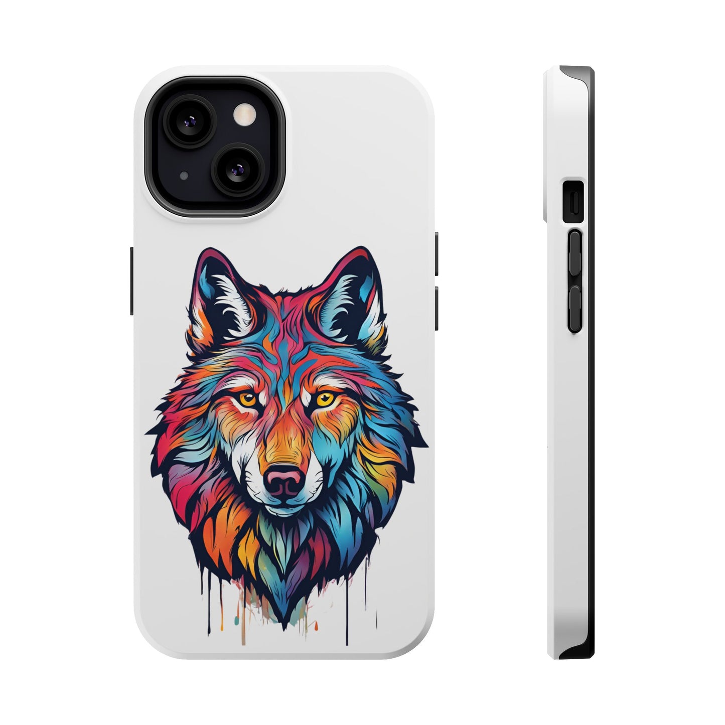 Wildly Colorful: Wolf Designs Phone Cases