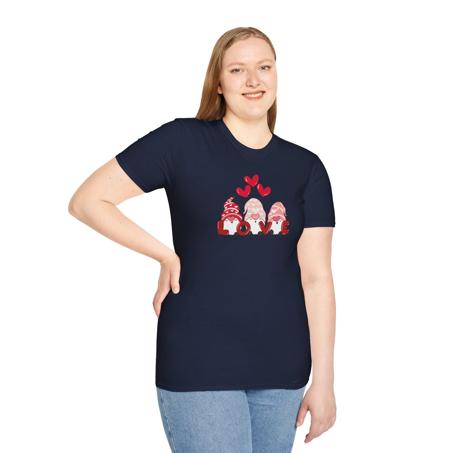 Love Gnomes Cute and Cheerful T-Shirt