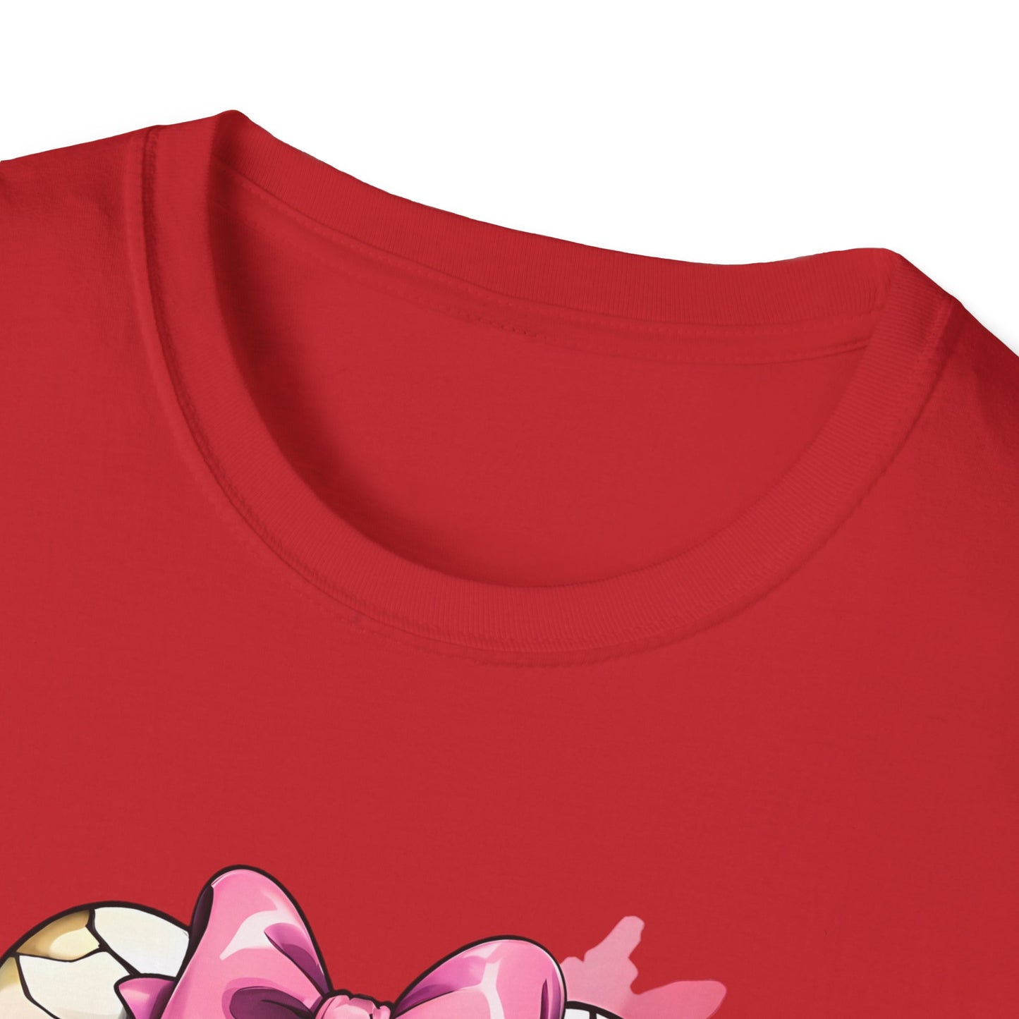 Skull Girl Graphic T-Shirt — Pink Bow Punk Skull Tee