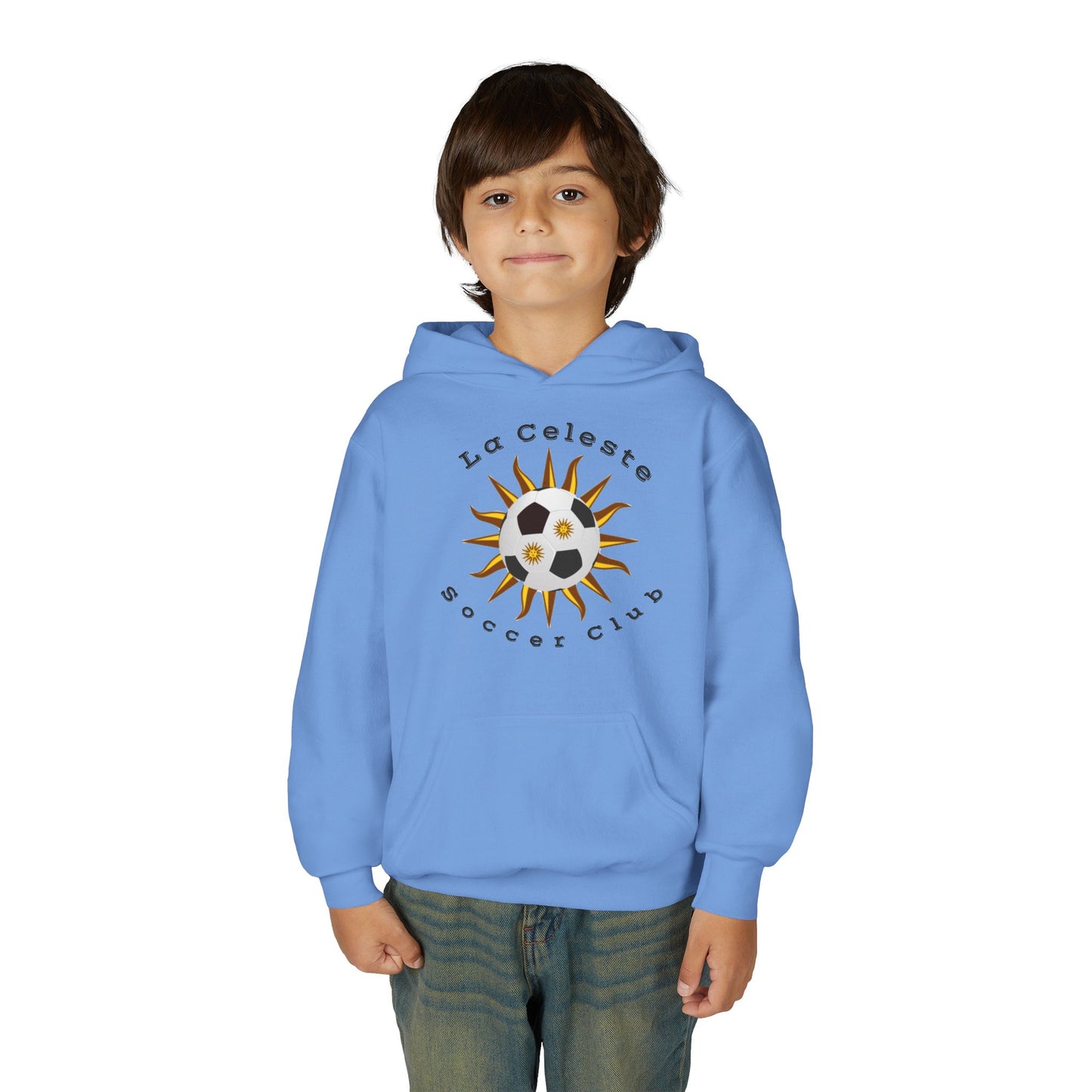 La Celeste S.C. YOUTH Soccer Club Hoodie, Perfect for Sports Teams & Casual Wear