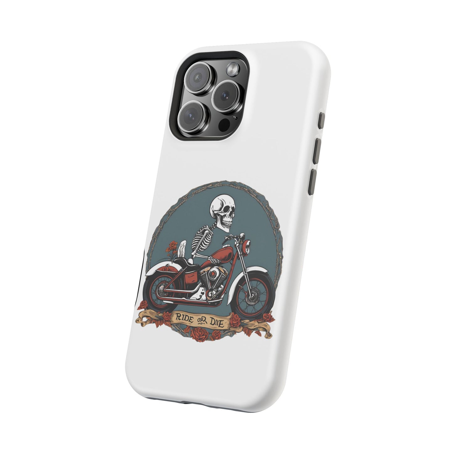 Ride or Die: Skeleton iPhone Case