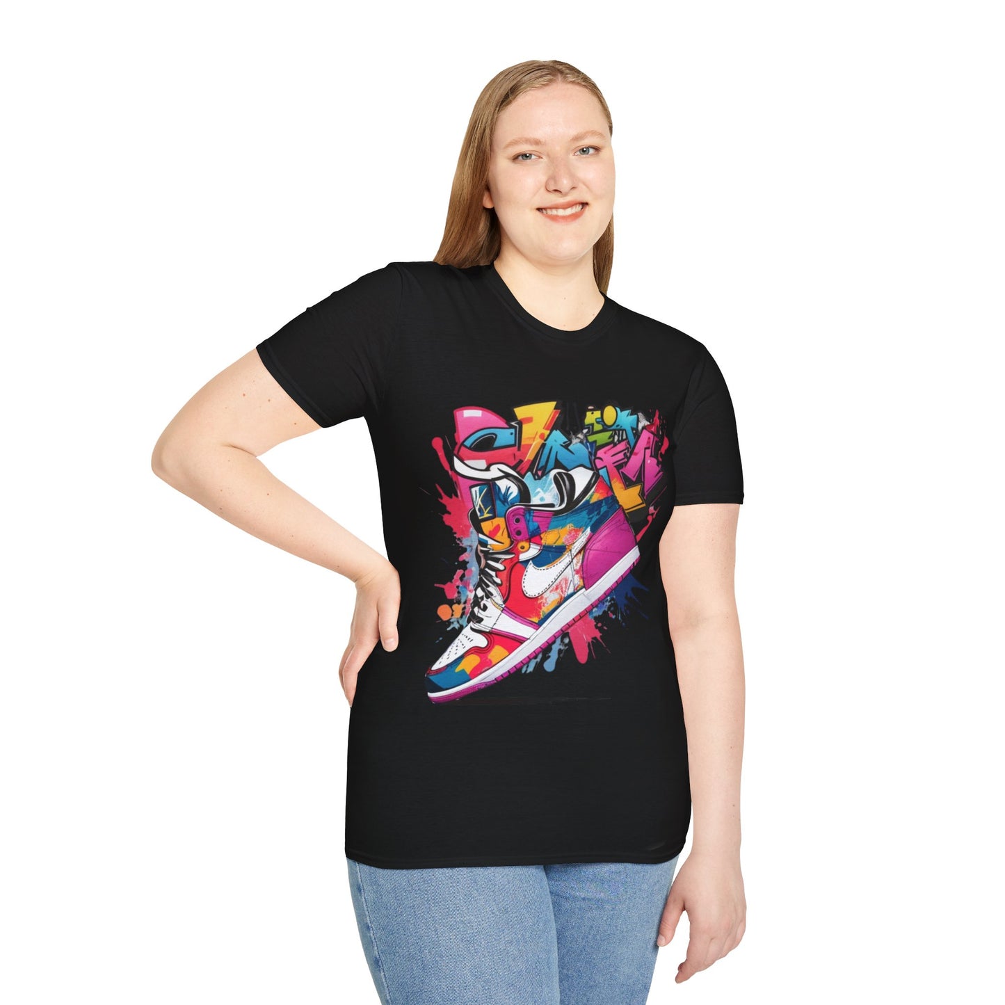 Sneaker Head Graphic Unisex T-Shirt