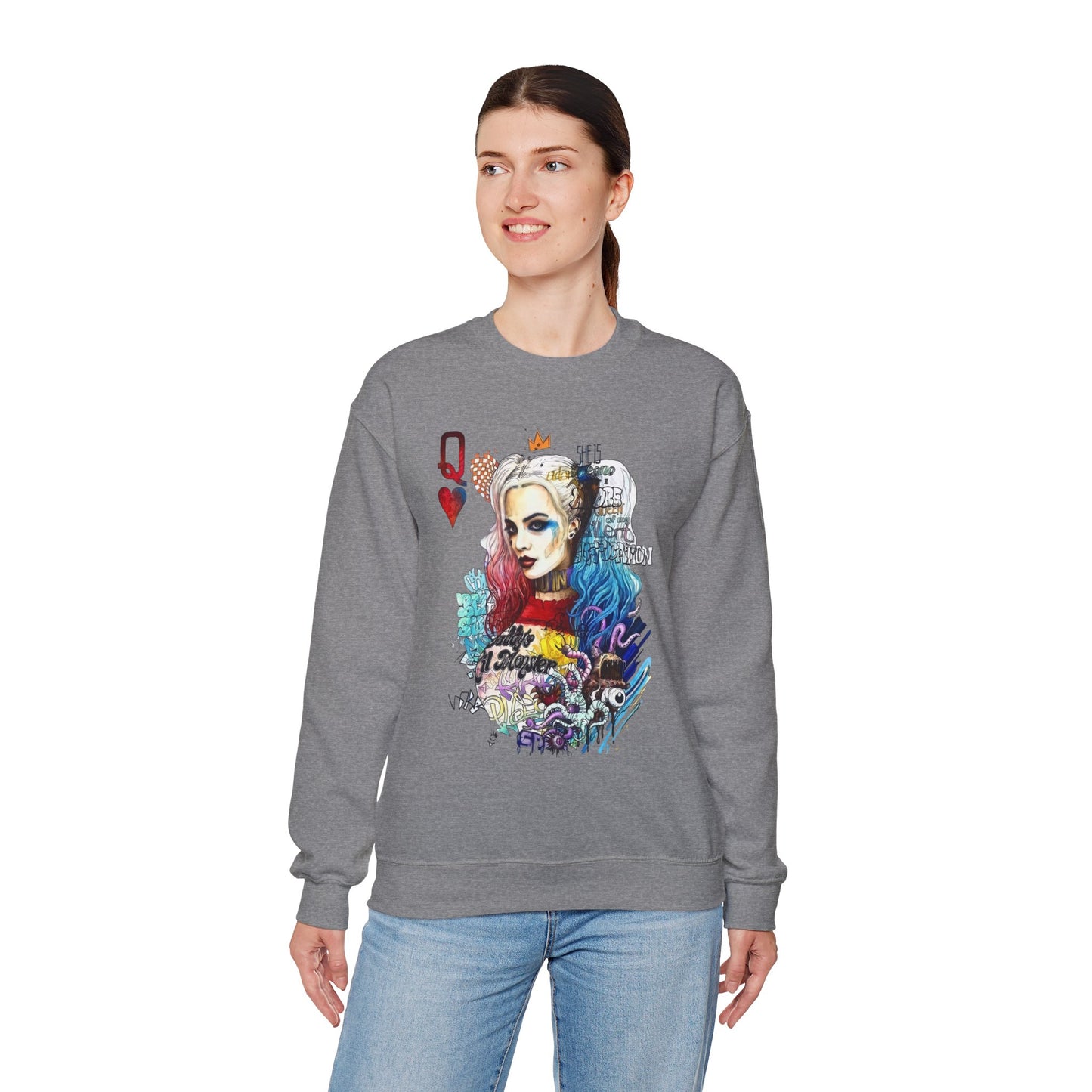 Daddy’s Lil Monster Harley Graphic Sweatshirt