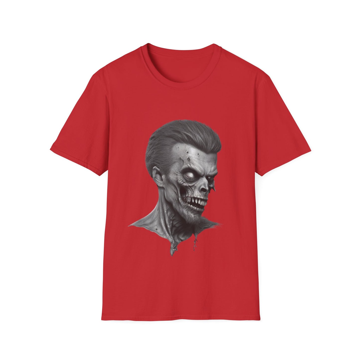 Creepy Undead Zombie Graphic Unisex Tee