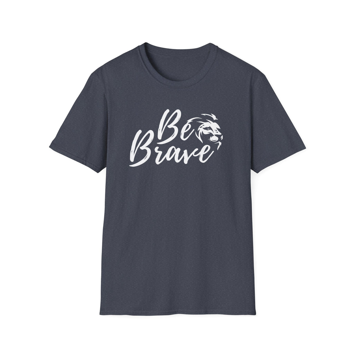 Be Brave Lion T-Shirt – Inspirational Courage Tee for Women & Men